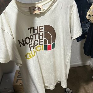 Used north face Gucci shirt